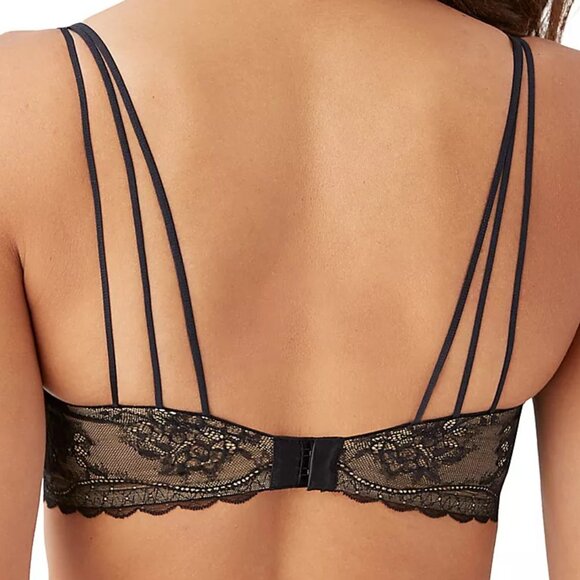 #746 B.tempt'd by Wacoal No Strings Attached Contour Balconette Bra - Night - Picture 2 of 4